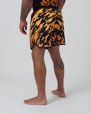 Flame Shorts Shorts KingzKimonos.com