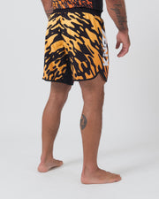 Flame Shorts Shorts KingzKimonos.com