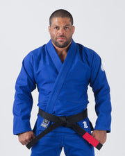 The ONE Jiu Jitsu Gi - Blue - FREE White Belt (2023 version) KIMONOS KingzKimonos.com A00