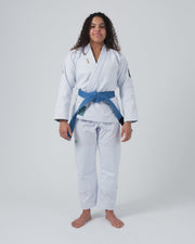 Balistico 4.0 Women's Jiu Jitsu Gi - White (2023 version) KIMONOS Kingz