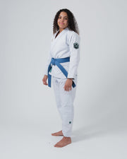 Balistico 4.0 Women's Jiu Jitsu Gi - White (2023 version) KIMONOS Kingz