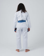 Balistico 4.0 Women's Jiu Jitsu Gi - White (2023 version) KIMONOS Kingz