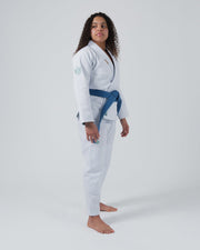 Balistico 4.0 Women's Jiu Jitsu Gi - White (2023 version) KIMONOS Kingz