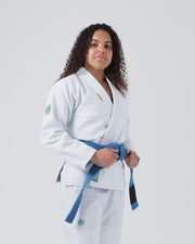 Balistico 4.0 Women's Jiu Jitsu Gi - White (2023 version) KIMONOS Kingz