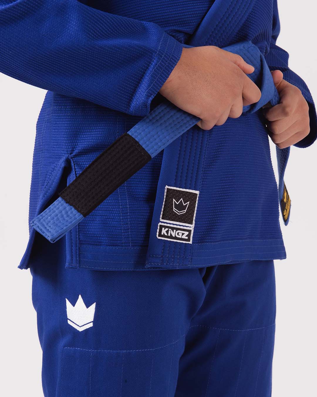 The ONE Kids Jiu Jitsu Gi - Blue - FREE White Belt (2023 version)