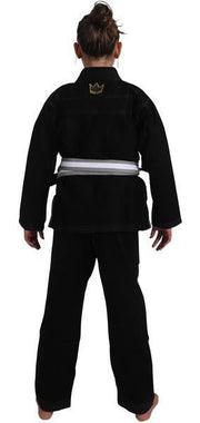 Kids Comp V5 Jiu Jitsu Gi - Black KIMONOS KingzKimonos.com