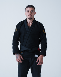 Kingz Legends Never Die Respect Gi - Black Kimonos Kingz