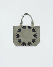 Kingz Heavy Lies the Crown Eco Bag - Back View - HEAVY LIES THE CROWN Text Print - Eco-Friendly BJJ Tote