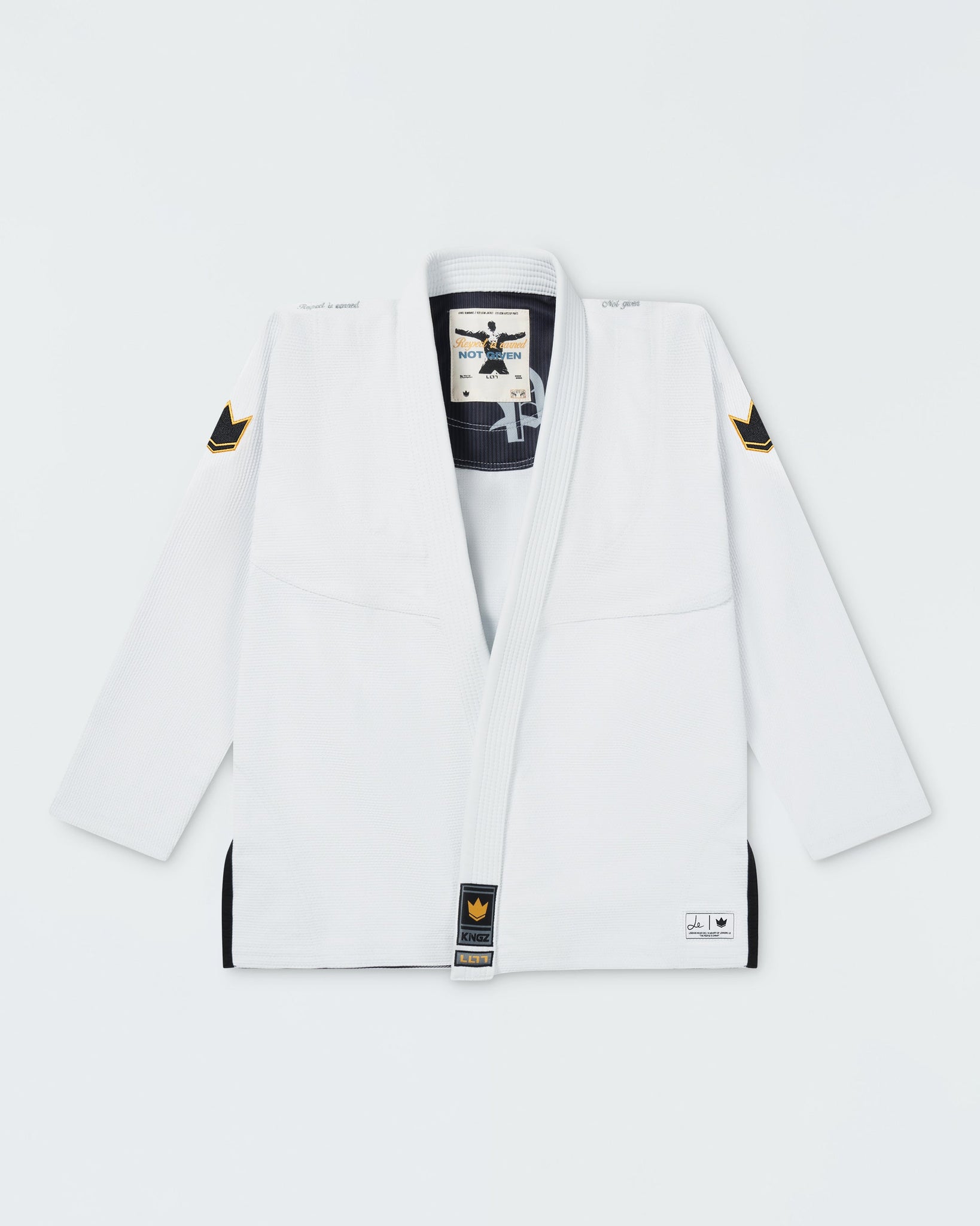 Kingz Legends Never Die Respect Women's Gi - White