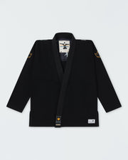 Kingz Legends Never Die Respect Youth Gi - Black Kimonos Kingz