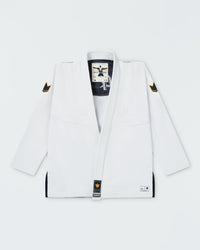 Kingz Legends Never Die Respect Gi - White Kimonos Kingz