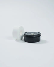 Kingz Athletic Tape White - Angled View - White Sports Tape Roll KINGZ Crown Logo BJJ Joint Taping