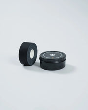 Kingz Athletic Tape Black - Overhead View - Self-Adhesive Black Sports Tape Roll for BJJ Training