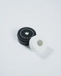 Kingz Athletic Tape White - Overhead View - Self-Adhesive White Sports Tape Roll for BJJ Training