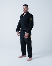 Kingz Legends Never Die Respect Gi - Black Kimonos Kingz