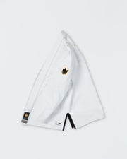 Kingz Legends Never Die Respect Gi - White Kimonos Kingz