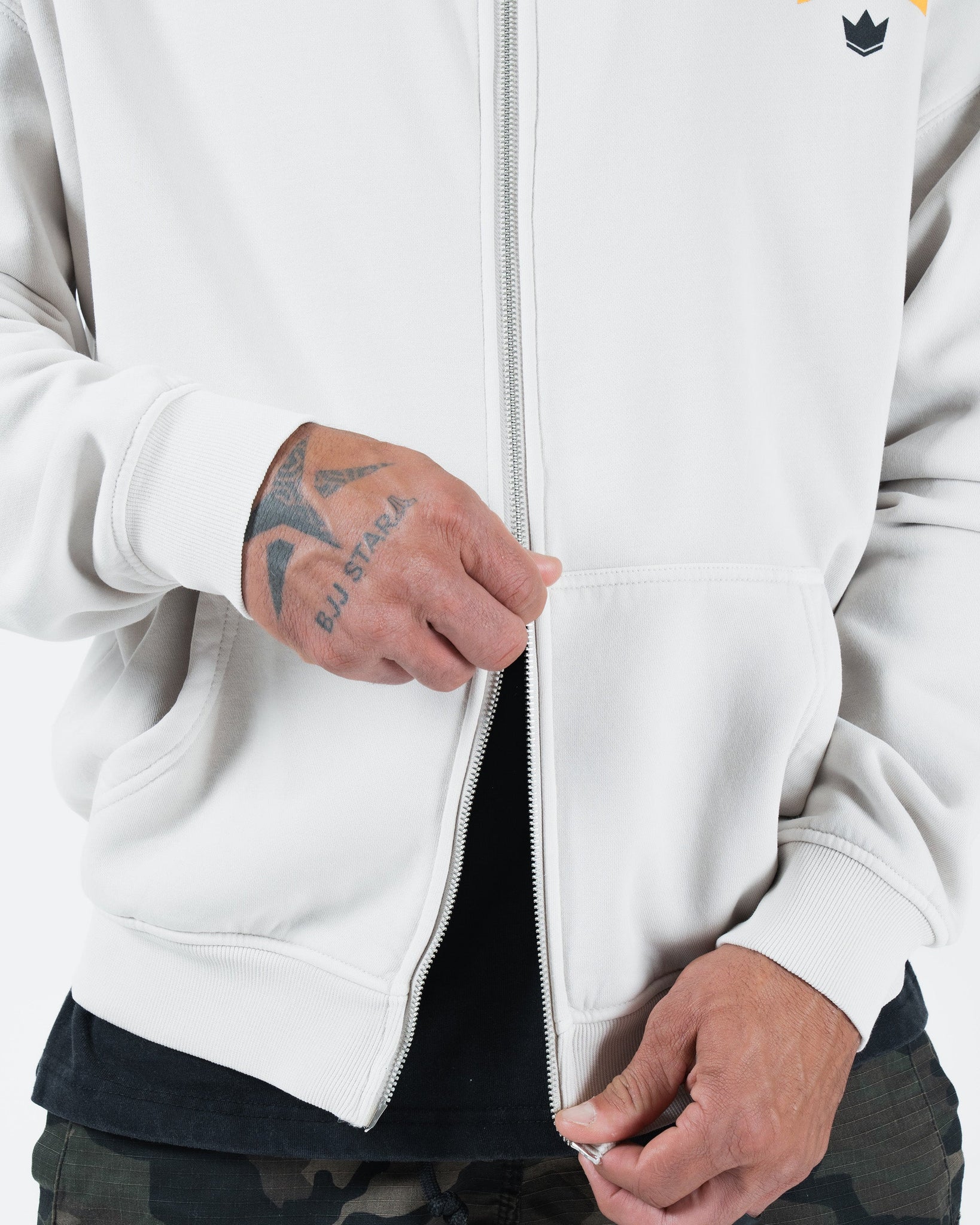 Flag Zip Up Hoodie