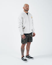 Flag Zip Up Hoodie Hoodies Kingz