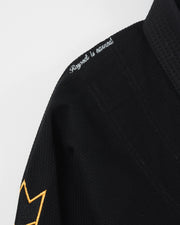 Kingz Legends Never Die Respect Youth Gi - Black Kimonos Kingz