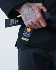 Kingz Legends Never Die Respect Gi - Black Kimonos Kingz