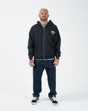 Flag Zip Up Hoodie Hoodies Kingz