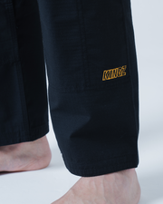 Kingz Legends Never Die Respect Gi - Black Kimonos Kingz