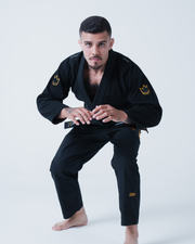 Kingz Legends Never Die Respect Gi - Black Kimonos Kingz