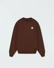 Kore V2 Crewneck Hoodies Kingz Brown XS