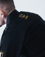 Kingz Legends Never Die Respect Gi - Black Kimonos Kingz