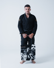 Kingz Legends Never Die Respect Gi - Black Kimonos Kingz