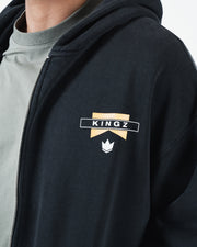 Flag Zip Up Hoodie Hoodies Kingz