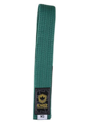 Solid Color Kids Belts Belts KingzKimonos.com M0 Green