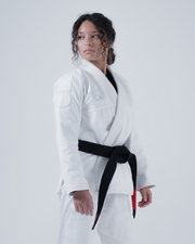 Born to Rule Women's Jiu Jitsu Gi - White BJJ Gi Kingz