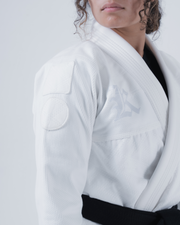 Born to Rule Women's Jiu Jitsu Gi - White BJJ Gi Kingz