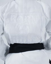 Born to Rule Women's Jiu Jitsu Gi - White BJJ Gi Kingz