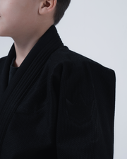 Born to Rule Youth Jiu Jitsu Gi - Black BJJ Gi Kingz