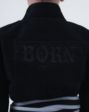 Born to Rule Youth Jiu Jitsu Gi - Black BJJ Gi Kingz