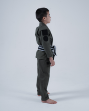 Born to Rule Youth Jiu Jitsu Gi - Green BJJ Gi Kingz