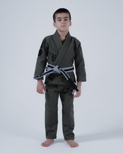 Born to Rule Youth Jiu Jitsu Gi - Green BJJ Gi Kingz