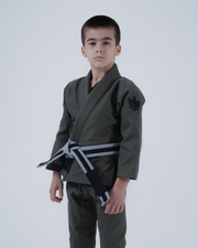 Born to Rule Youth Jiu Jitsu Gi - Green BJJ Gi Kingz