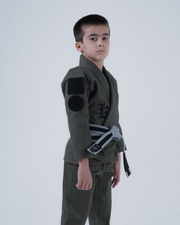 Born to Rule Youth Jiu Jitsu Gi - Green BJJ Gi Kingz
