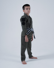 Born to Rule Youth Jiu Jitsu Gi - Green BJJ Gi Kingz
