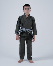 Born to Rule Youth Jiu Jitsu Gi - Green BJJ Gi Kingz
