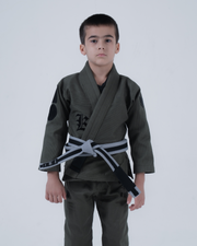 Born to Rule Youth Jiu Jitsu Gi - Green BJJ Gi Kingz M0000 Green