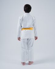 Born to Rule Youth Jiu Jitsu Gi - White BJJ Gi Kingz