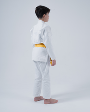 Born to Rule Youth Jiu Jitsu Gi - White BJJ Gi Kingz