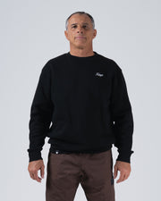 Script Crewneck Streetwear Kingz XS Black