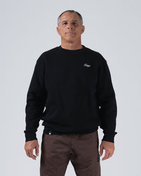 Script Crewneck Streetwear Kingz XS Black
