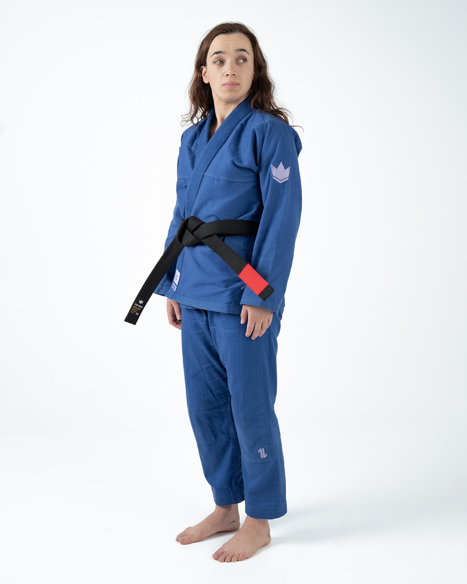 The ONE Womens Jiu Jitsu Gi - Blue/Lavender - FREE White Belt