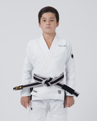 Nano 3.0 Youth Jiu Jitsu Gi - White KIMONOS Kingz M0000 White